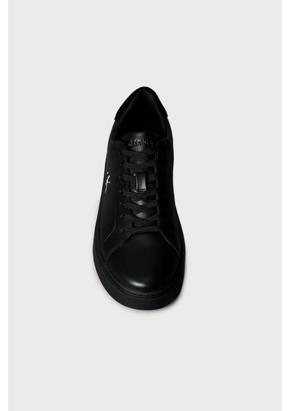 Deri Logolu Sneaker Ayakkabı YM0YM014350GJ Erkek Ayakkabı YM0YM01435 0gj indirimleri