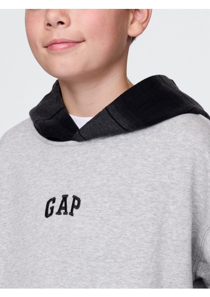 Erkek Çocuk Gri Gap Logo Vintage Soft Sweatshirt modelleri