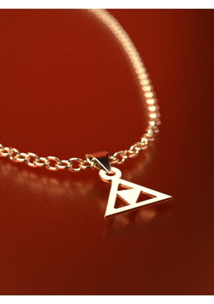 14 Ayar Altın Üçgen Kolye Ucu 0.5 Gr, KC10646 Kodlu fırsatları