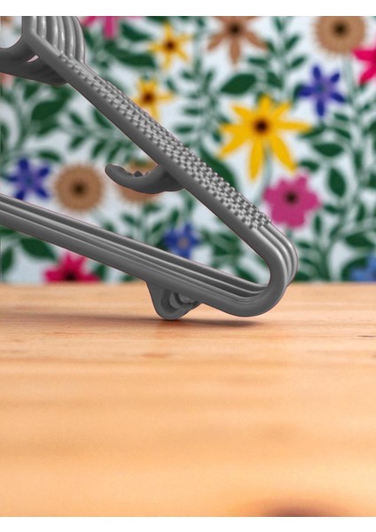 Elbise Kıyafet Askısı Mavi 48'li Set 48 Adet Mavi Plastik 48 Gömlek Askısı fiyatları