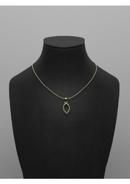 14 Ayar Altın Gözyaşı Damlası Kolye Ucu 0.5 Gr, KC12678 Kodlu indirimleri