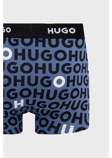 Desenli Streç Pamuklu 3 Pack Boxer Erkek Boxer 50532550 976