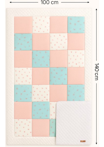 100X140 Patchwork Battaniye – Petit Héritage Koleksiyonu fiyatları