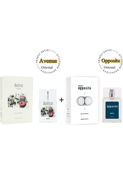 Avenue + Opposite Erkek Parfüm 50 ml Edp Oriental - MNMS50AVEOPS