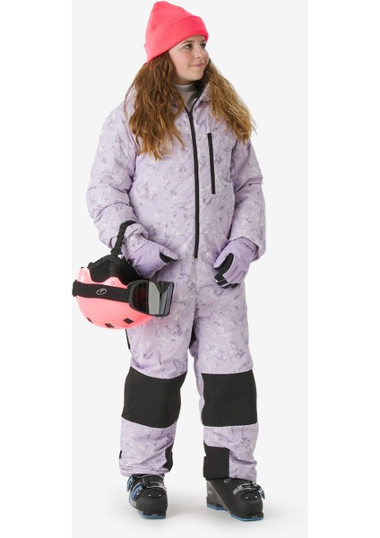 Wedze Çocuk Kayak Tulumu - 5/13 Yaş - Lila - SKI100 modelleri