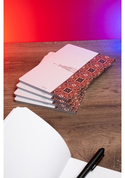 Anatolian Bots 5'li Defter Seti - Çizgisiz - Her Biri 56 Sayfa - 14X20CM - Iplik Dikişli Cilt fırsatları