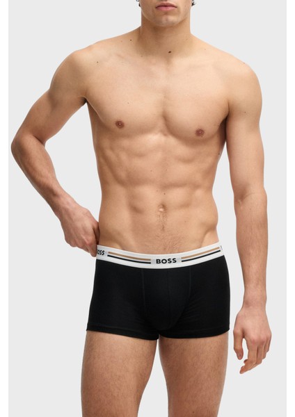 Logolu Pamuklu 3 Pack Boxer Erkek Boxer 50492200 961 fiyatları