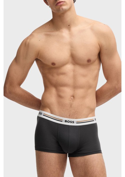 Logolu Pamuklu 3 Pack Boxer Erkek Boxer 50492200 961 modelleri