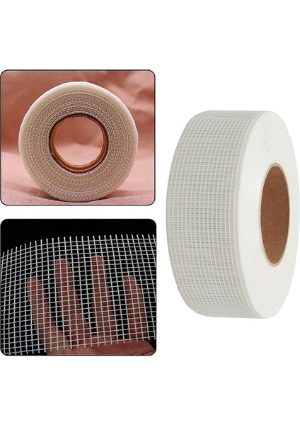 Yapışkanlı Derz Bandı 90 Metre Iç Dış Cephe Sıva Filesi 5 cm Tamir Sıvası Yalıtım Montalama Bant fırsatları