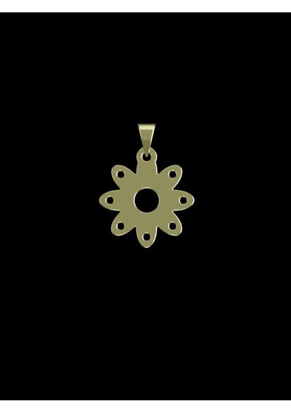 14 Ayar Altın Gözyaşı Damlası Kolye Ucu 0.5 Gr, KC11860 Kodlu