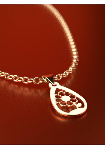 14 Ayar Altın Çiçek Kolye Ucu 0.5 Gr, KC10986 Kodlu fırsatları