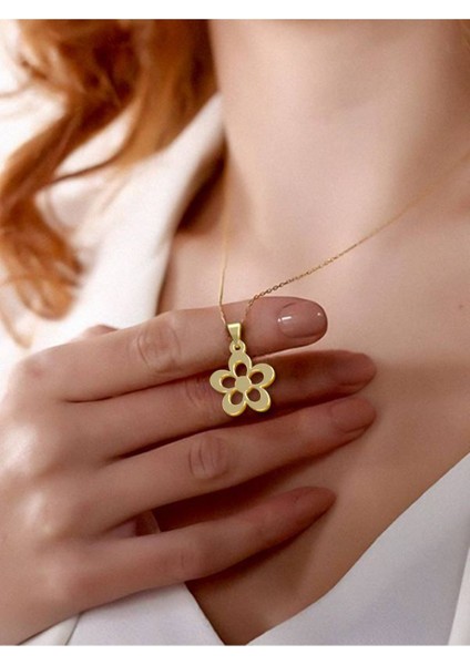 14 Ayar Altın Çiçek Kolye Ucu 0.5 Gr, KC12480 Kodlu modelleri