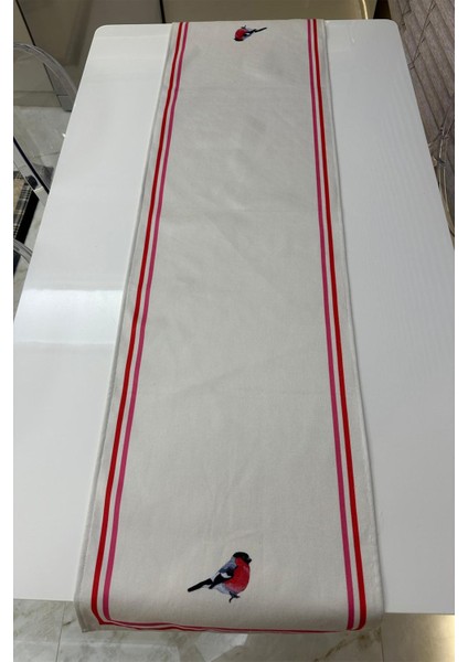 40X140CM Pembe Dokuma Masa Örtüsü, Leke Tutmaz, Yıkanabilir, Dekoratif Runner modelleri