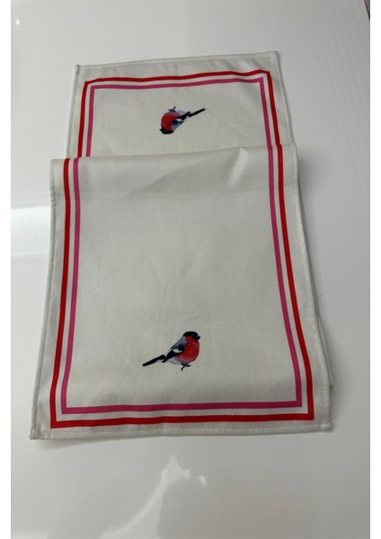 40X140CM Pembe Dokuma Masa Örtüsü, Leke Tutmaz, Yıkanabilir, Dekoratif Runner fırsatları