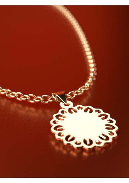 14 Ayar Altın Çiçek Kolye Ucu 0.5 Gr, KC12200 Kodlu fırsatları