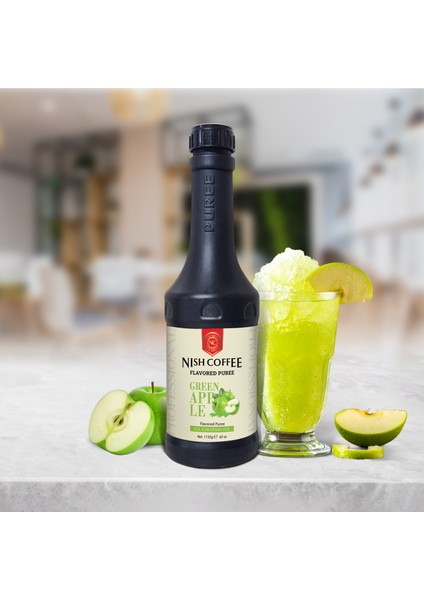 Nish Yeşil Elma Aromalı Püre Sos 1.150 gr fırsatları