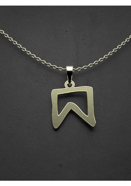 14 Ayar Altın Geometrik Kolye Ucu 0.5 Gr, KC16111 Kodlu