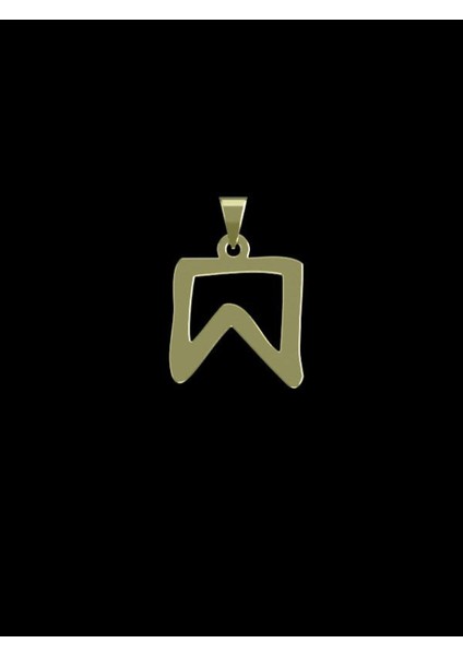 14 Ayar Altın Geometrik Kolye Ucu 0.5 Gr, KC16111 Kodlu