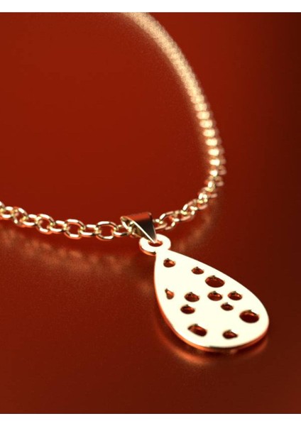 14 Ayar Altın Gözyaşı Damlası Kolye Ucu 0.5 Gr, KC12064 Kodlu fırsatları