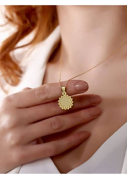 14 Ayar Altın Çiçek Kolye Ucu 0.5 Gr, KC12761 Kodlu modelleri