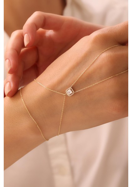 14 Ayar Baget Taşlı Altın Şahmeran fiyatları