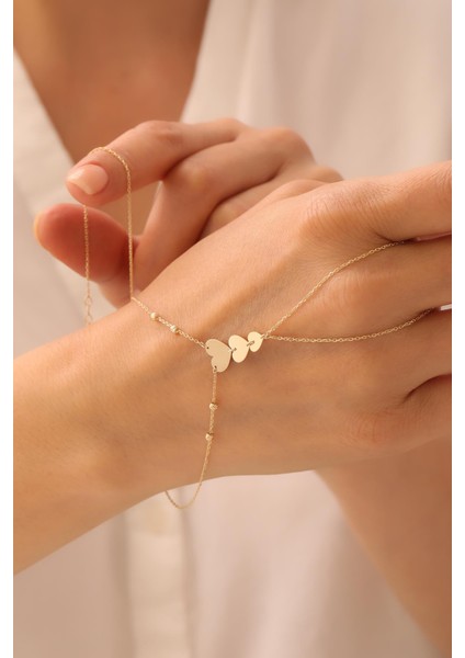 14 Ayar Dorikalı Kalp Altın Şahmeran modelleri