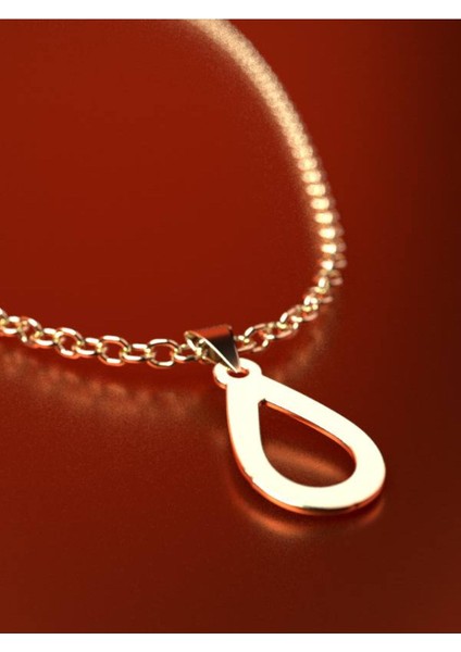 14 Ayar Altın Gözyaşı Damlası Kolye Ucu 0.5 Gr, KC11971 Kodlu fırsatları