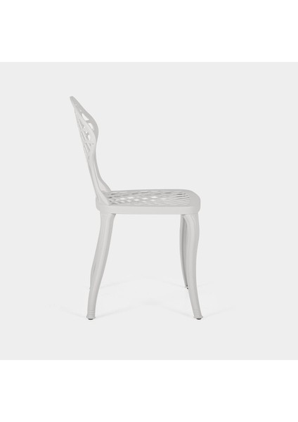 Alüminyum Dış Mekan Sandalye SA141 Ral 9003 Beyaz fiyatları