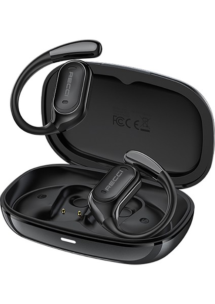 REP- W92 Ows Wireless Hi- Fi Ses Bluetooth Kulak Içi Kulaklık V5. 3 Siyah