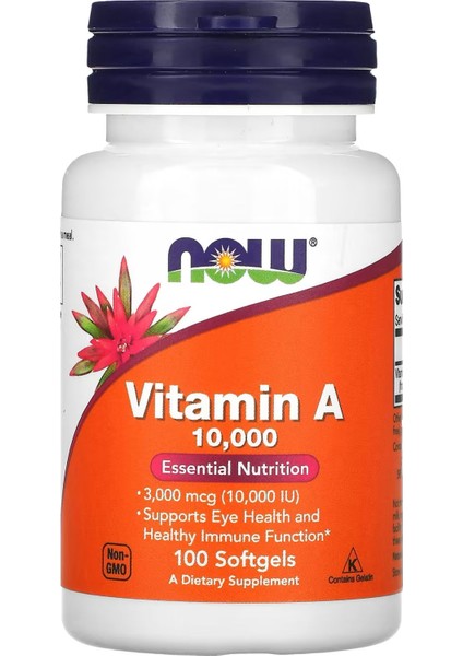 Vitamin A 10,000 - (100 Softjel )