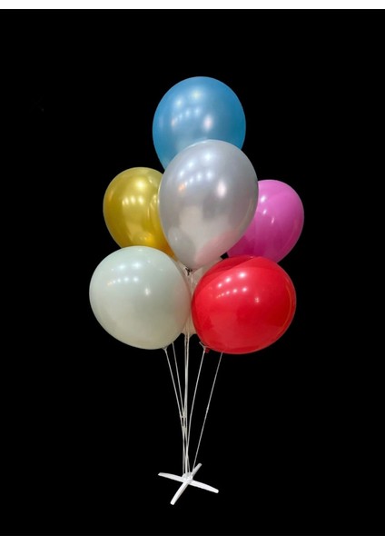 2 Adet 85 cm Büyük Boy 7 Çubuklu Balon Standı fiyatları