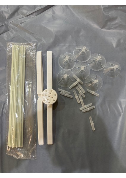 2 Adet 85 cm Büyük Boy 7 Çubuklu Balon Standı fırsatları