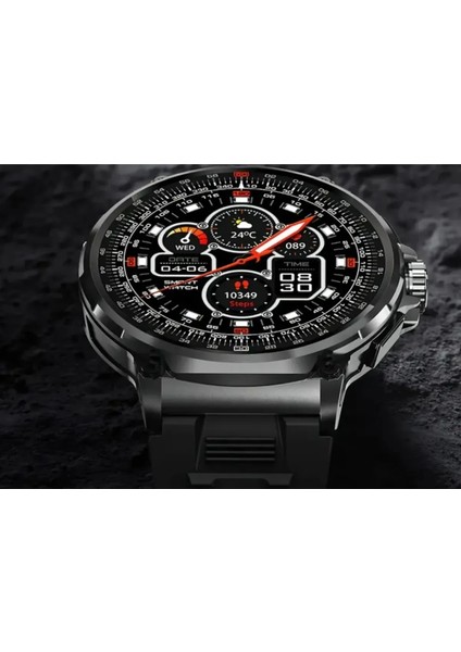 Süper Amoled S Mart Watch Akıllı Saat Ultra Lüx Çok Uzun Pil Ömrü Ekstra Metal Kordonlu fırsatları