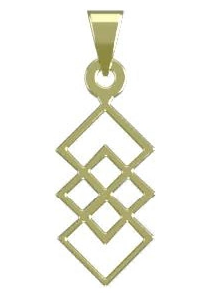 14 Ayar Altın Gözyaşı Damlası Kolye Ucu 0.5 Gr, KC13243 Kodlu