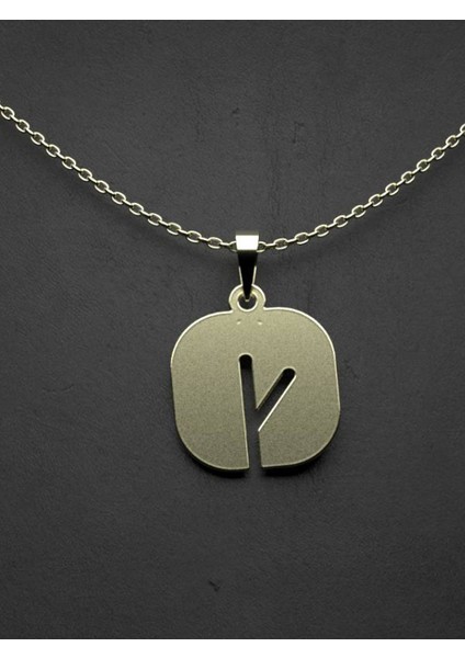 14 Ayar Altın Yaprak Kolye Ucu 0.5 Gr, KC15953 Kodlu