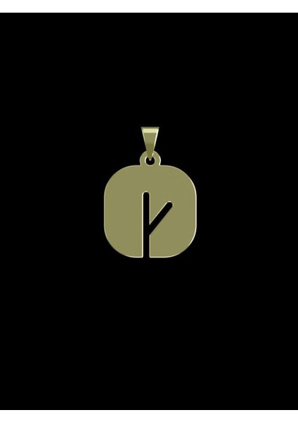 14 Ayar Altın Yaprak Kolye Ucu 0.5 Gr, KC15953 Kodlu