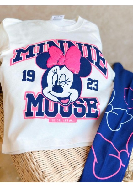 Kız Çocuk Baskılı Pul Detaylı Pamuklu Altüst Takım modelleri