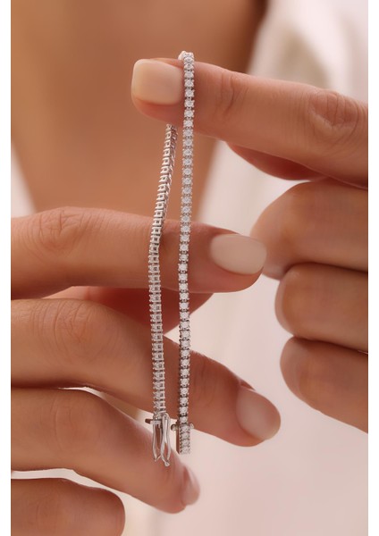 14 Ayar Beyaz Su Yolu Bileklik modelleri