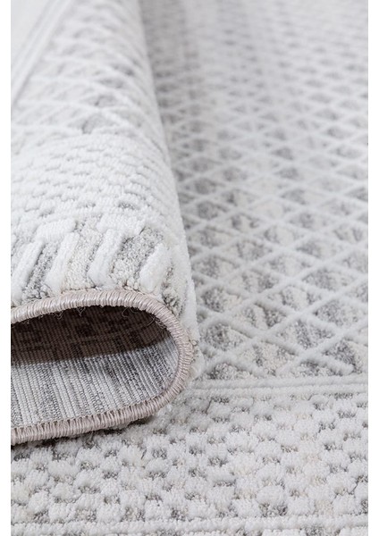Dalida 3209A Yumuşak Dokulu Iskandinav Desenli Gri Krem Salon, Mutfak, Oturma, Çocuk Oda Halısı fırsatları