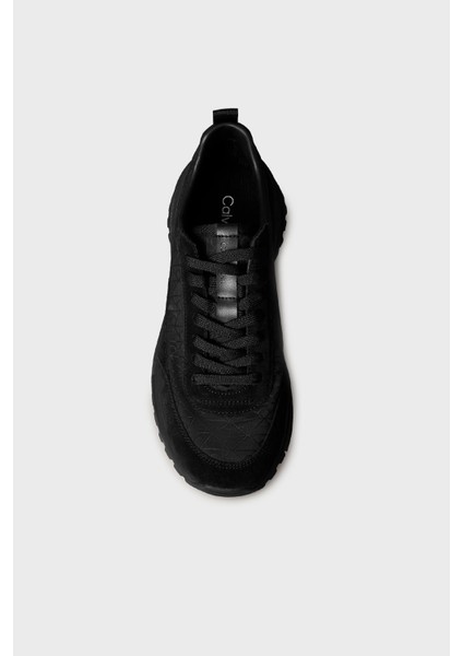 Jakarlı Logo Baskılı Kalın Taban Sneaker Ayakkabı YM0YM013780GJ Erkek Ayakkabı YM0YM01378 0gj indirimleri