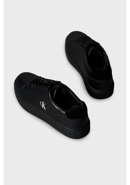 Deri Logolu Sneaker Ayakkabı YM0YM014350GJ Erkek Ayakkabı YM0YM01435 0gj fırsatları