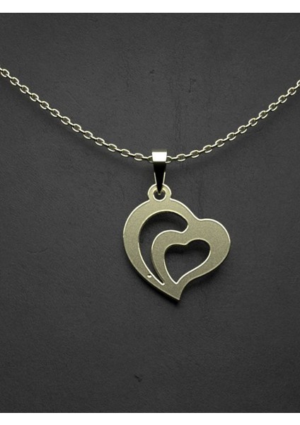 14 Ayar Altın Kalp Kolye Ucu 0.5 Gr, KC11656 Kodlu