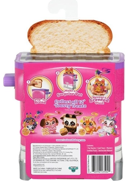 CKE01000 Cookeez Makery Tost Makinesi Kokulu Sürpriz Waffle Pelüş