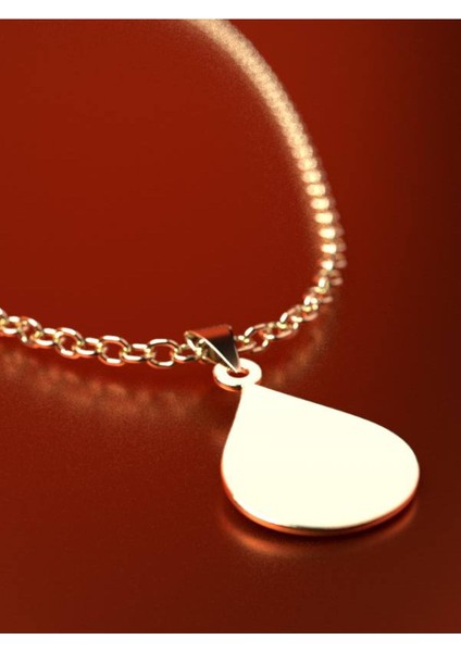 14 Ayar Altın Gözyaşı Damlası Kolye Ucu 0.5 Gr, KC12417 Kodlu fırsatları