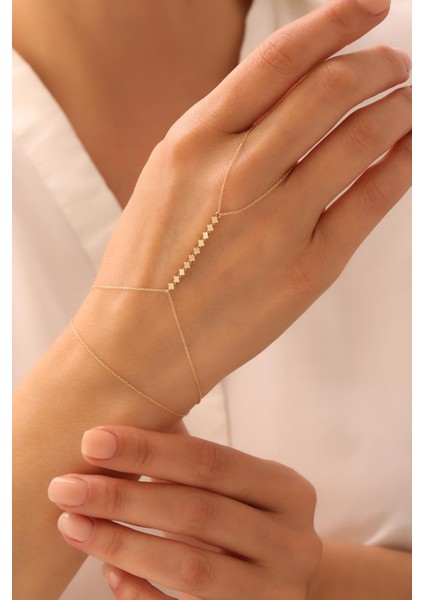 14 Ayar Yonca Altın Şahmeran