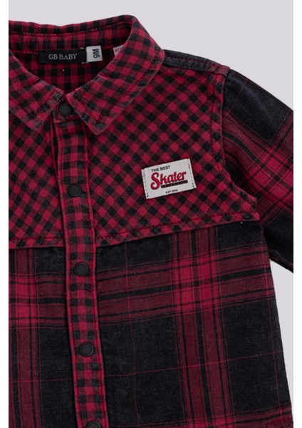 Bg Store Erkek Bebek Ekose Gömlek modelleri