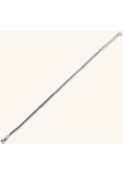 Yarısı Lila Taşlı Su Yolu Bileklik fiyatları