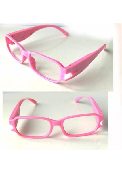 Büro Ev Ofis Yazlık Personeli Için Pambe Kitap Okuma Aparatı LED Işıklı Gözlüğü