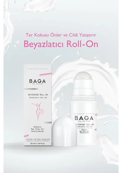 Tüm Cilt Tipleri İçin Beyazlatıcı Koku ve Terleme Önleyici Roll-On 50 ml modelleri