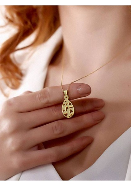 14 Ayar Altın Gözyaşı Damlası Kolye Ucu 0.5 Gr, KC10304 Kodlu modelleri